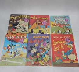 Vintage Reproduction Disney Mickey Pain Coloring Books alternative image