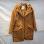 Madewell Brown Wool Blend Full Zip Hooded Jacket Size S image number 1