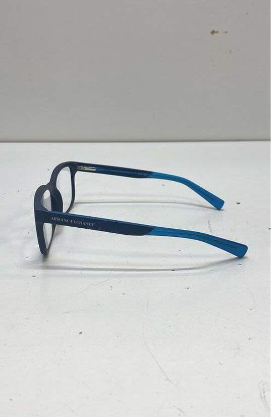 Armani Exchange AX3029 Eyeglasses Matte Blue One Size image number 3