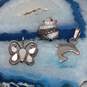 Assortment of 3 Sterling Silver Pendants - 8.7g image number 1