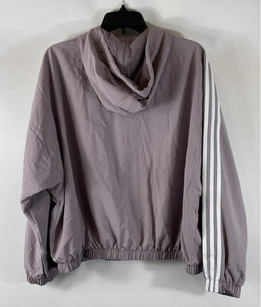 Adidas Purple Jacket - Size X Large image number 2