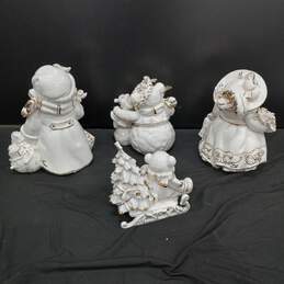 Owell 4 piece porcelain bear set alternative image