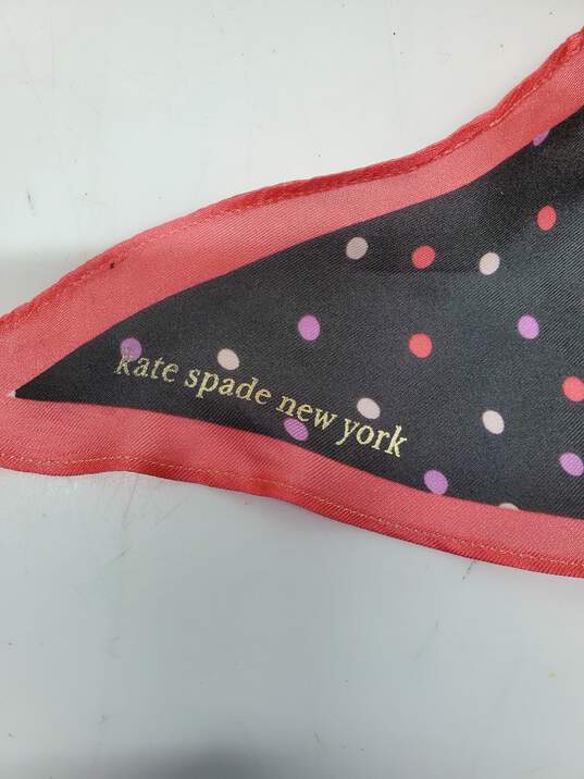 Kate Spade New York Island Dot Diamond Silk Scarf image number 2