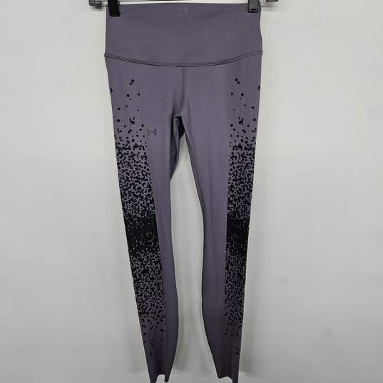 Under Armour HeatGear Purple Yoga Pants image number 1