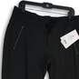 NWT Athleta Womens Black Drawstring Waist Zipper Pockets Jogger Pants Size 14 image number 3