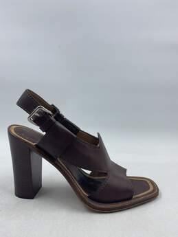 Authentic Prada Brown Slingback Heels W 6.5