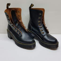 Dr. Martens Leona Lace-Up Heel Boots Women's Size 8