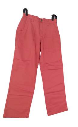 NWT Mountain Khakis Mens Red Flat Front Straight Leg Chino Pants Size 30X30