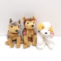 Beanie Babies Dog Bundle Lot of 3 with tags