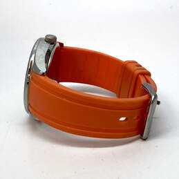 Designer Relic ZR 55260 Orange Strap Stainless Steel Quartz Wristwatch alternative image