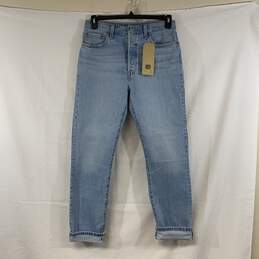 Men's Light Wash Levi's 501 Original Fit Button-Fly Jeans, Sz. 29x30