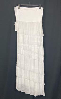 Tina Stephens White Skirt - Size One Size alternative image