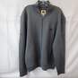 DNM Industria Men's Gray Full Zip Sweater Size XL image number 1