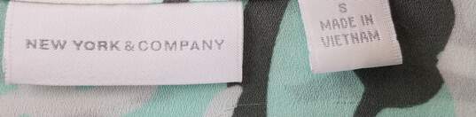 New York & Company Women Shirt Blue S image number 3