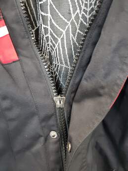 Mn Spyder Red Black White Snowboard Ski Jacket Sz XL alternative image