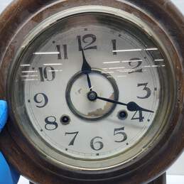 Vintage Chime Wall Clock for Parts and Repair alternative image