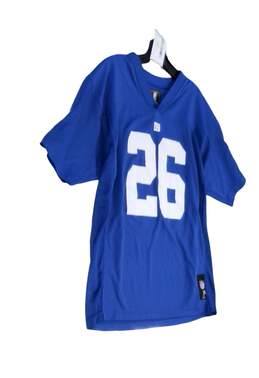 Boys Blue New York Giants Saquon Barkley 26 Football Jersey Size XL alternative image