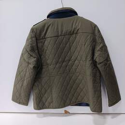 Tommy Hilfiger Green Puffer Jacket Size XL alternative image