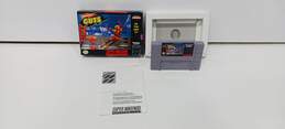 Nickelodeon GUTS Video Game on Super Nintendo Entertainment System w/Box
