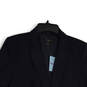 NWT Womens Blue Long Sleeve Notch Lapel One Button Blazer Size 14P image number 3