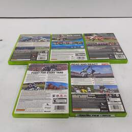 Bundle of 5 Assorted Xbox 360 Video Games alternative image
