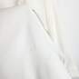 Haute Monde Women White Collar Shirt Dress L NWT image number 7