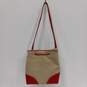Anne Klein Red And Light Brown Bucket Purse image number 3