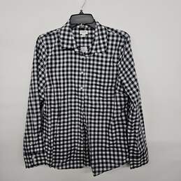 J.CREW Plaid Button Up Collared Long Sleeve Shirt
