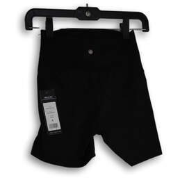 NWT Womens Black Stretch Slash Pocket Pull-On Athletic Shorts Size Small alternative image