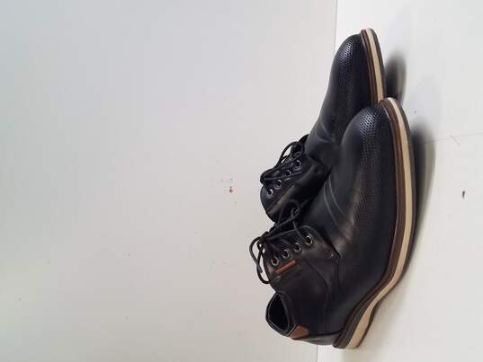 Bruno Marc York Black Oxford Dress Shoes Men's Size 10.5 image number 3