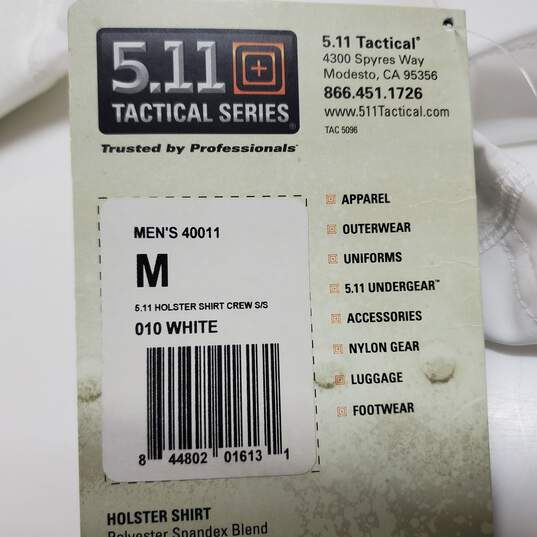5.11 Tactical Series White Holster Undershirt Men's M NWT image number 4