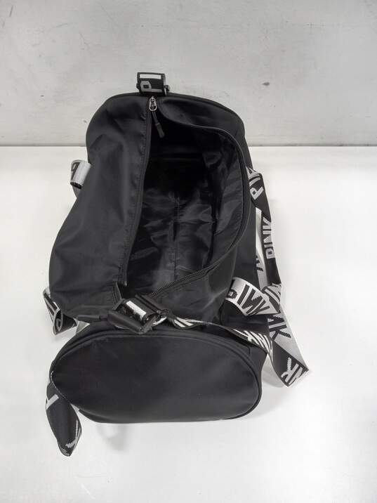 PINK Black & White Duffle Bag image number 4