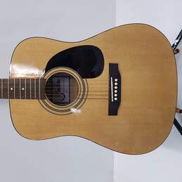Sun Lite Beige Acoustic Guitar with Heavy Duty Case alternative image