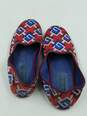 Authentic Gucci Red Satin Travel Slippers M 7 image number 6