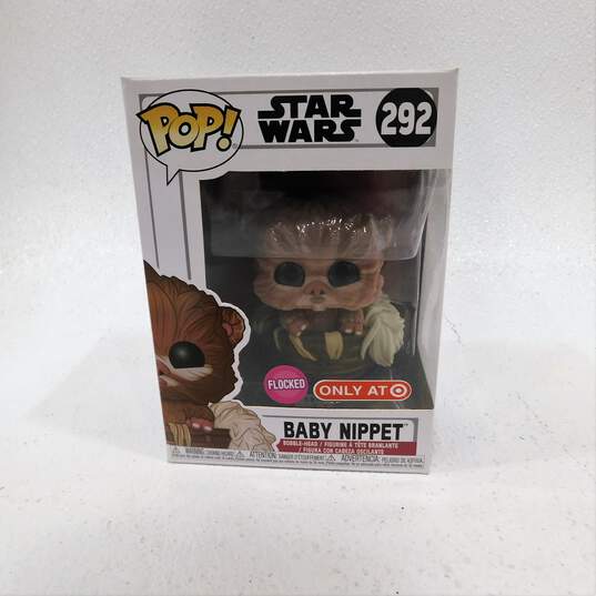 Baby Nippet Star Wars Flocked Funko Pop #292 Target Exclusive image number 1