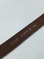 Authentic Givenchy Brown Men's Belt 34 image number 5