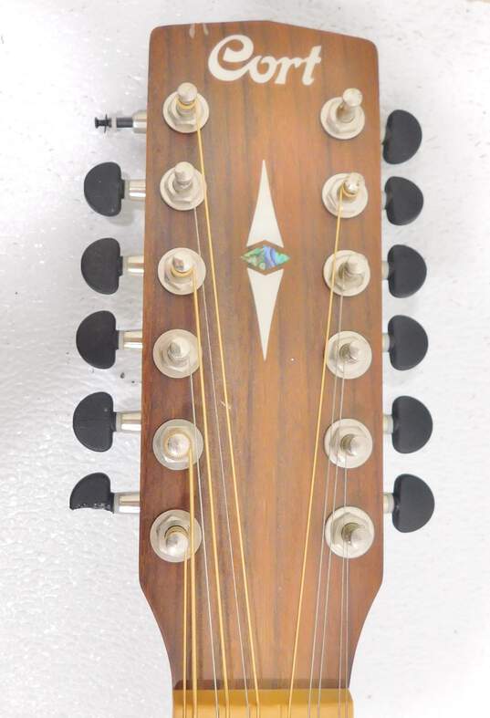 Cort Brand EARTH70/12 NS Model 12-String Acoustic Guitar w/ Soft Gig Bag image number 5