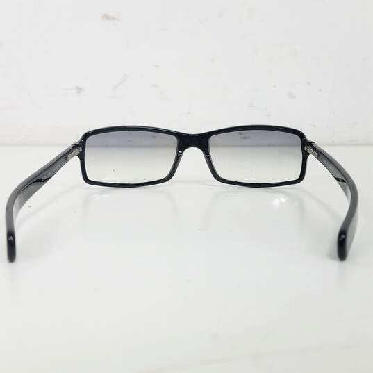 Vtg Giorgio Armani Black Tinted Rectangle Sunglasses image number 4