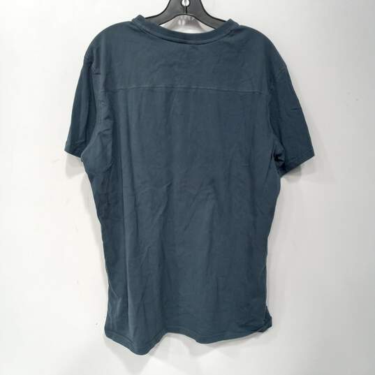 Kuhl Dark Pull-On Blue & Grey T-Shirt Size XL image number 2