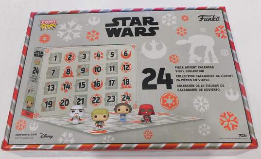 Star Wars Funko Pop Advent Calendar W/ Some Sealed Figures image number 3