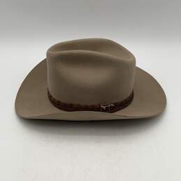 Stetson The Billy Kidd Mens Brown Brimmed Western Cowboy Hat Size 7 1/8 alternative image