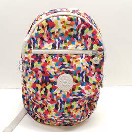 Kippling Challeger II Confetti Multi-Color Children's Backpack