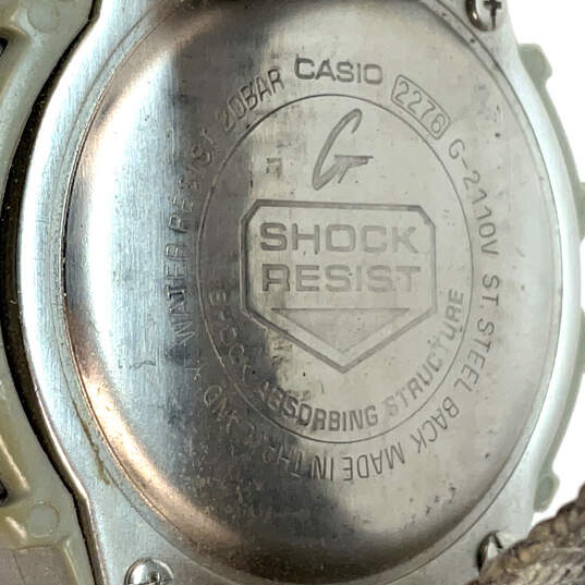 Designer Casio G-Shock G-2110V Green Adjustable Strap Digital Wristwatch image number 5