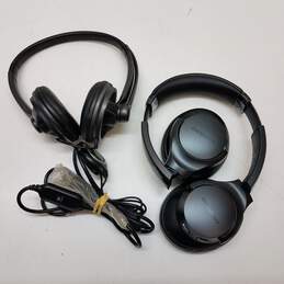 Pair of Headphones - Anker Soundcore & Logitech Headset w/ Mic