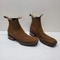 Arizona MENS LEATHER COWBOY Rodeo Square Toe Boots Sz 9 image number 1
