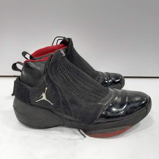Air Jordan 19 Bred CDP Men's  Black/Red/Silver Shoes Size 11 image number 2