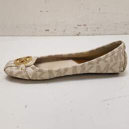 Michael Kors Fulton Signature Print Ballet Flats Shoes Women's Size 8.5 M alternative image