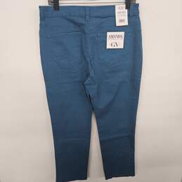Gloria Vanderbilt Amanda Teal Slimming Jeans alternative image