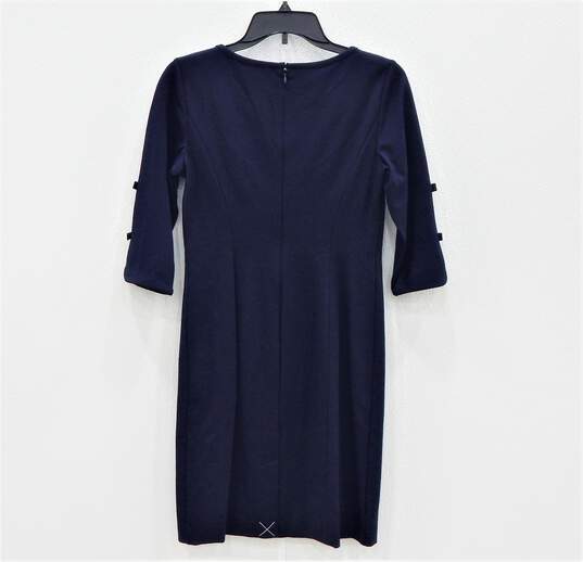Talbots Women's Navy Blue Classics Dress Size 2P NWT image number 2