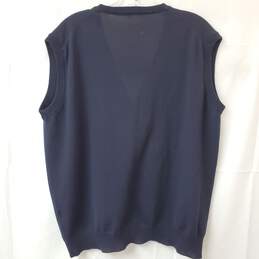 Giorgio Armani Sweater Vest Pure New Wool Size M alternative image